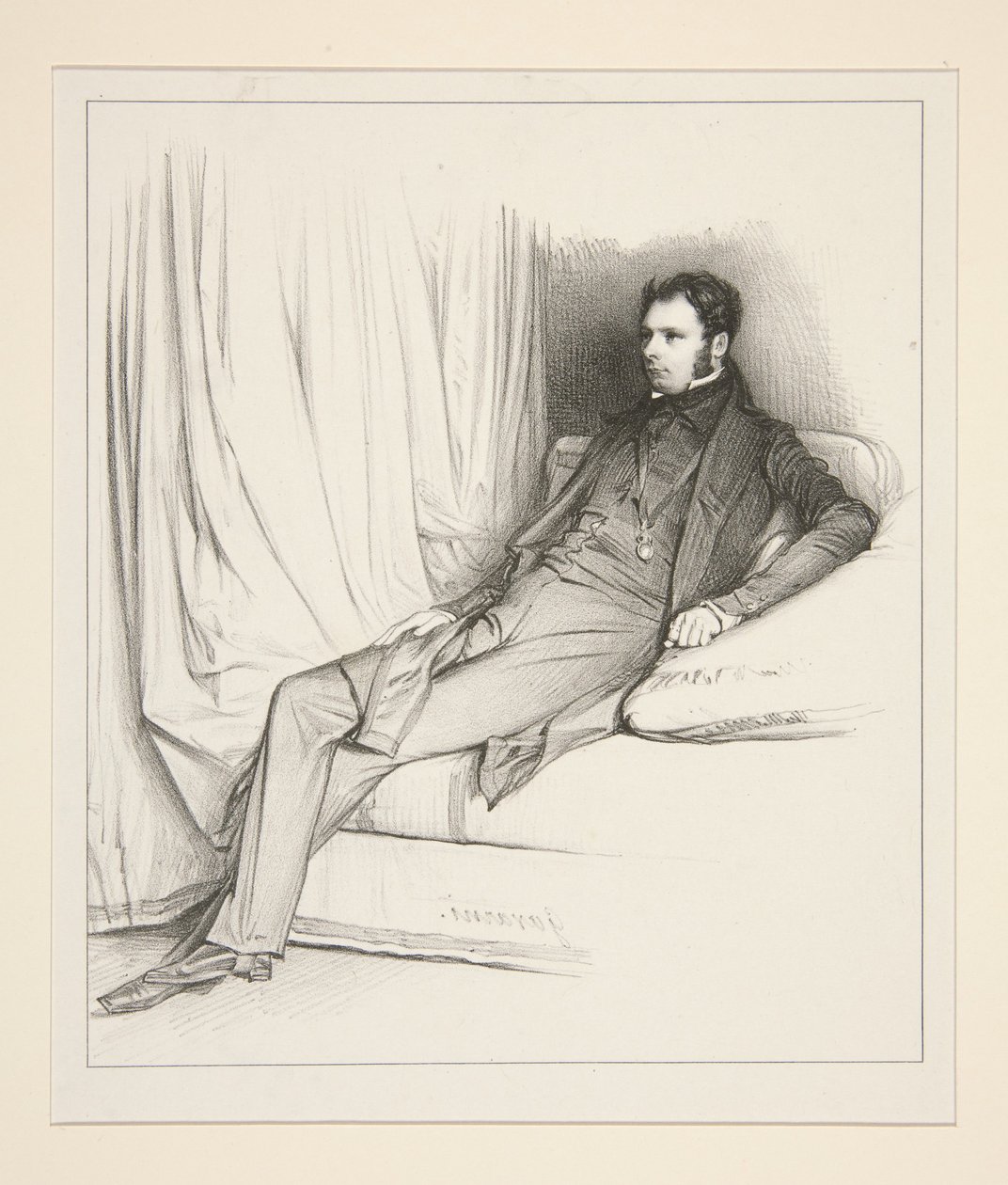 S. Henry Berthoud autorstwa Paul Gavarni