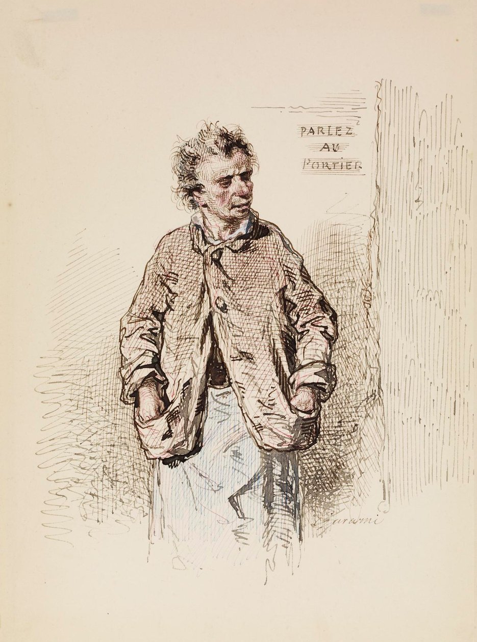 Portier autorstwa Paul Gavarni