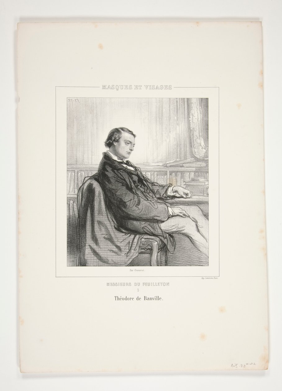 Teodor de Banville autorstwa Paul Gavarni