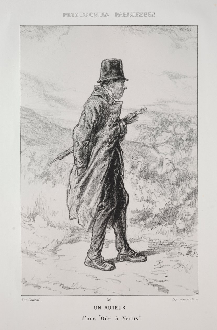 Autor autorstwa Paul Gavarni