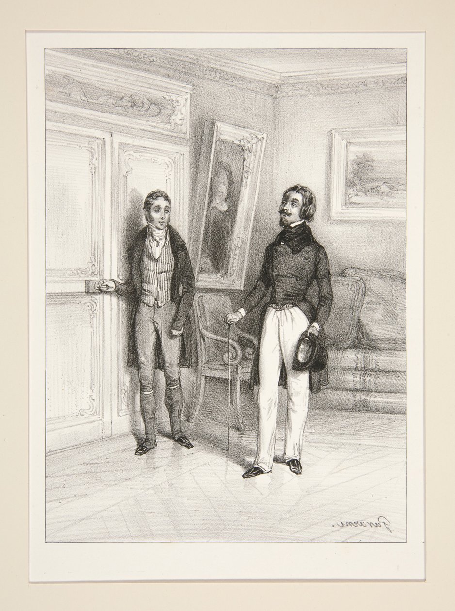 Fałszywy krok. Strona 335. autorstwa Paul Gavarni