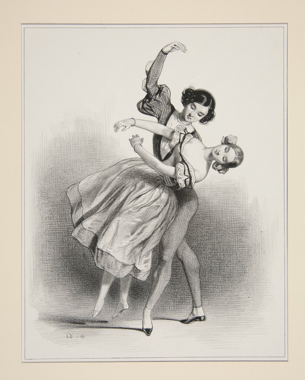 Walc z baletu „Giselle” autorstwa Paul Gavarni
