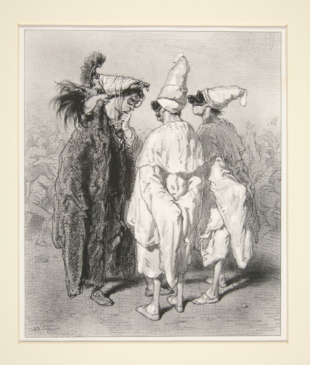 ... Czy byłoby nie na miejscu zapytać tych panów o opinię na temat składu nowego rządu autorstwa Paul Gavarni