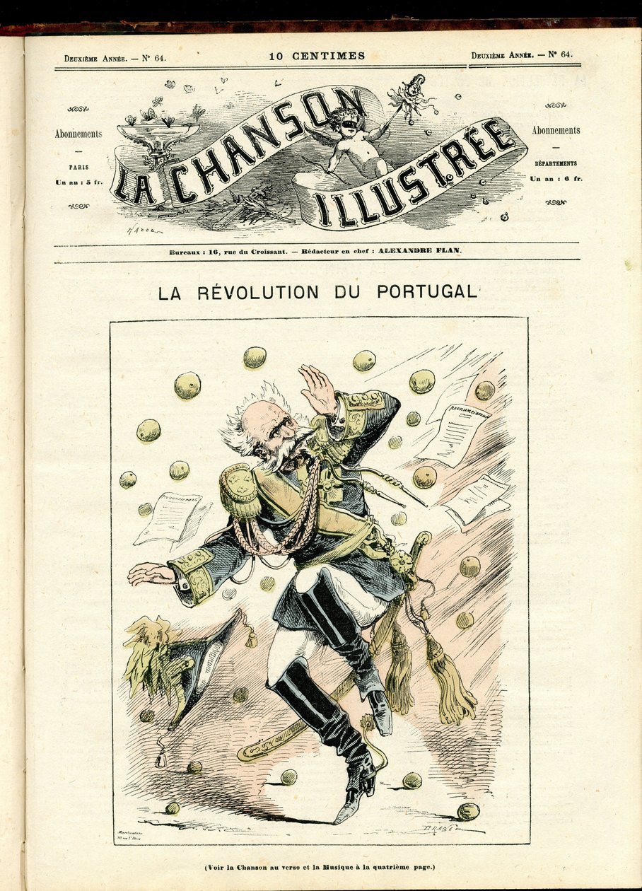 La Chanson illustree (magazyn), numer 64 autorstwa Paul Hadol