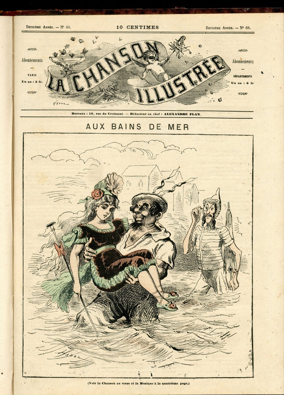 La Chanson illustree (magazyn), numer 68 autorstwa Paul Hadol