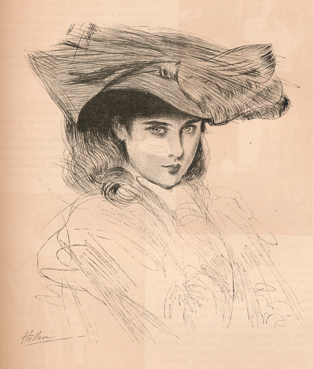 Portret córki artysty, c1879-1903, 1903 autorstwa Paul Helleu