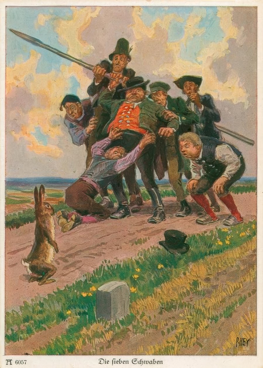 Siedmiu Szwabów autorstwa Paul Hey