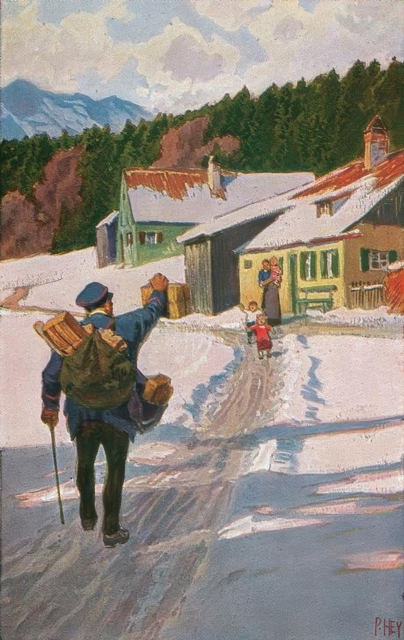 Sezonowe pozdrowienia autorstwa Paul Hey