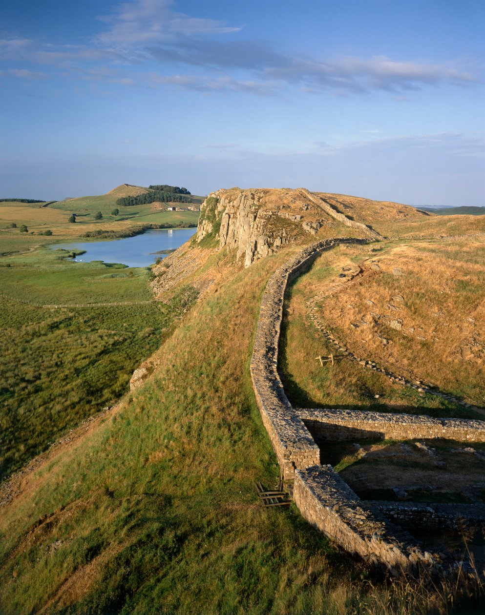 Mur Hadriana, Northumberland, 2010 autorstwa Paul Highnam