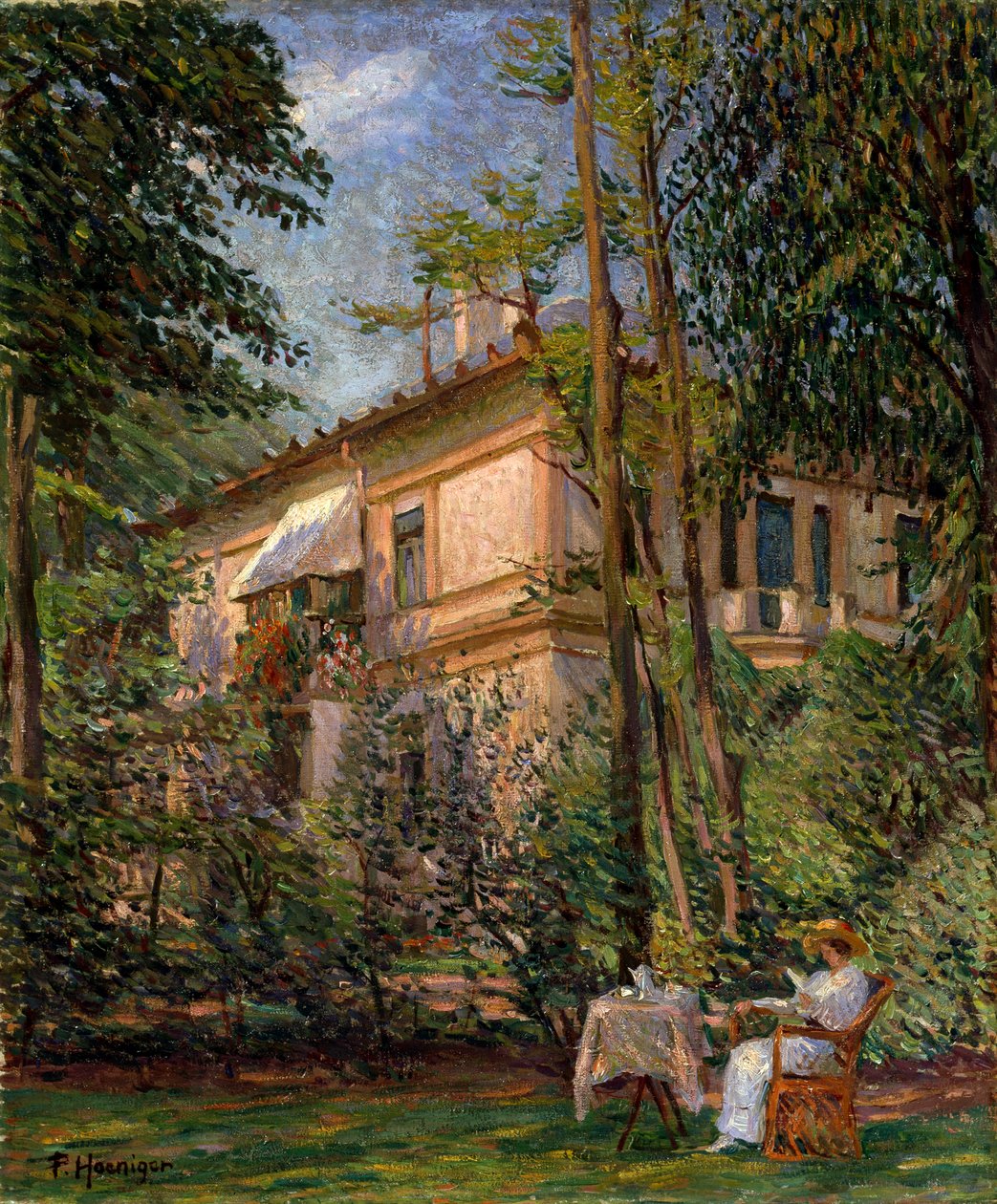 Willa Goldschmitów, koniec XIX lub początek XX wieku. autorstwa Paul Hoeniger