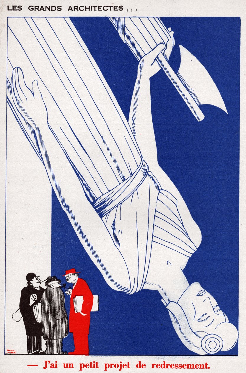 Marianne i Leona Bluma. Mariannę i Leona Blumów. autorstwa Paul Iribe