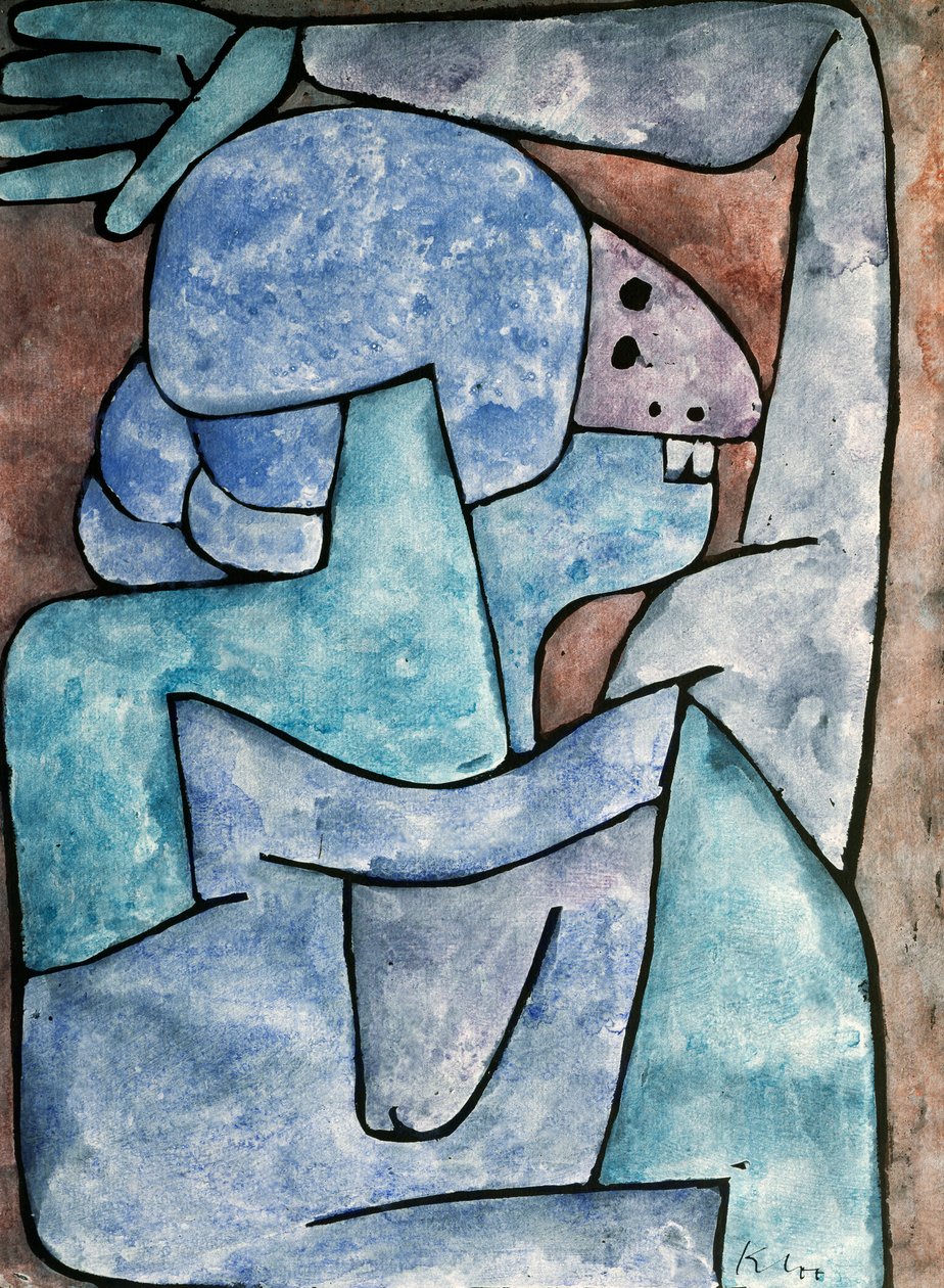 Uma Dama-Caluniadora autorstwa Paul Klee