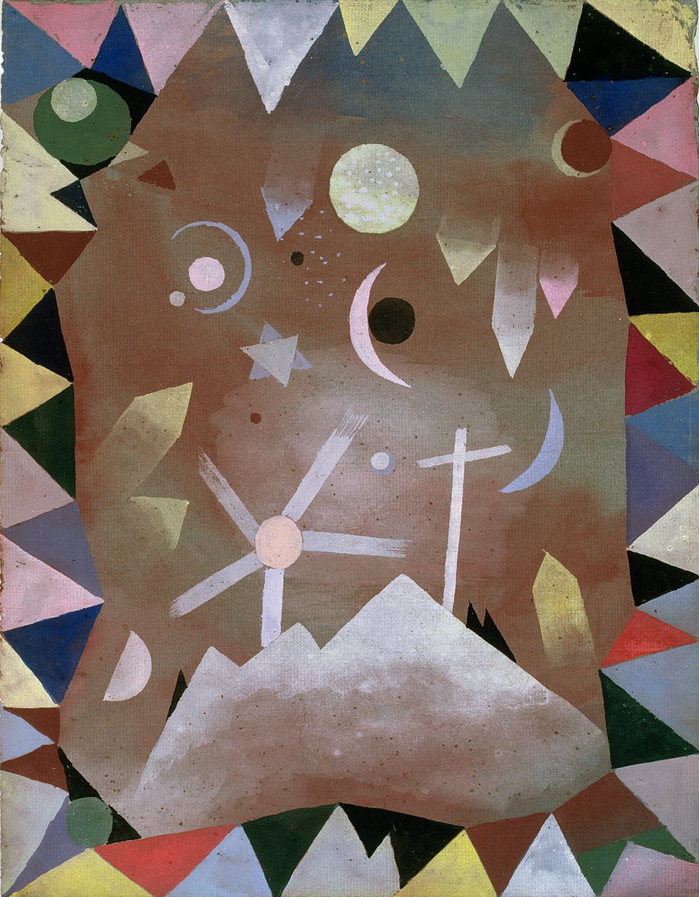 Nad Górskimi Szczytami autorstwa Paul Klee