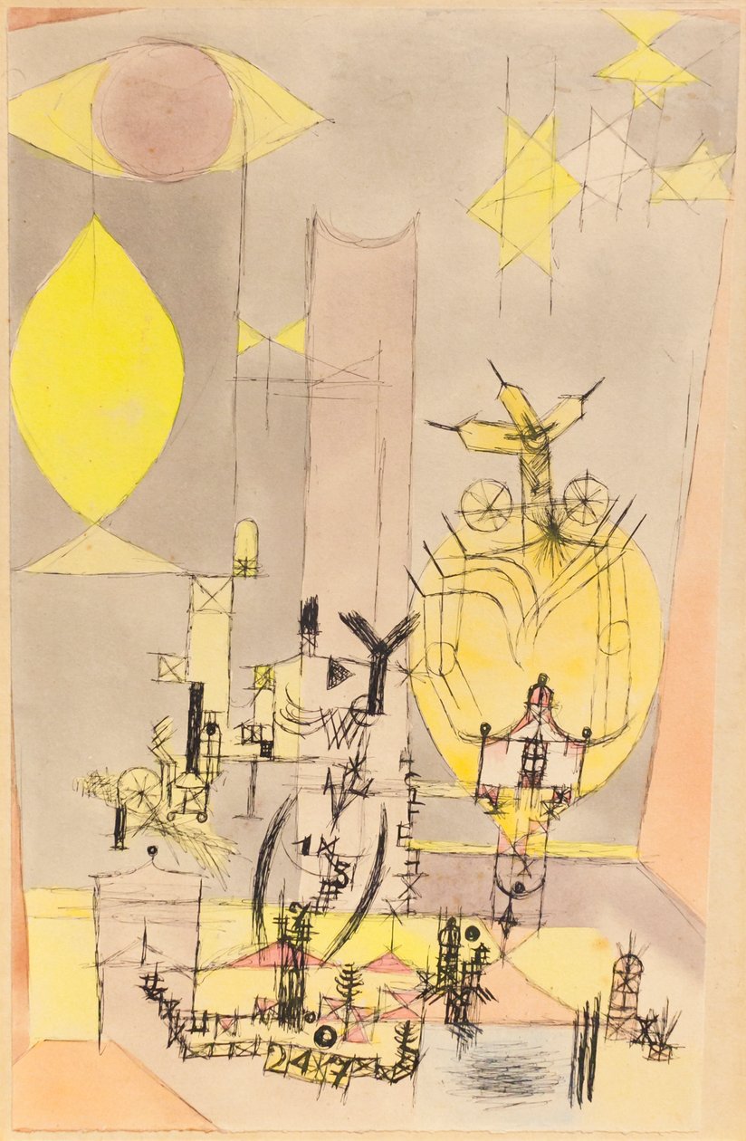 polonês japonês americano autorstwa Paul Klee