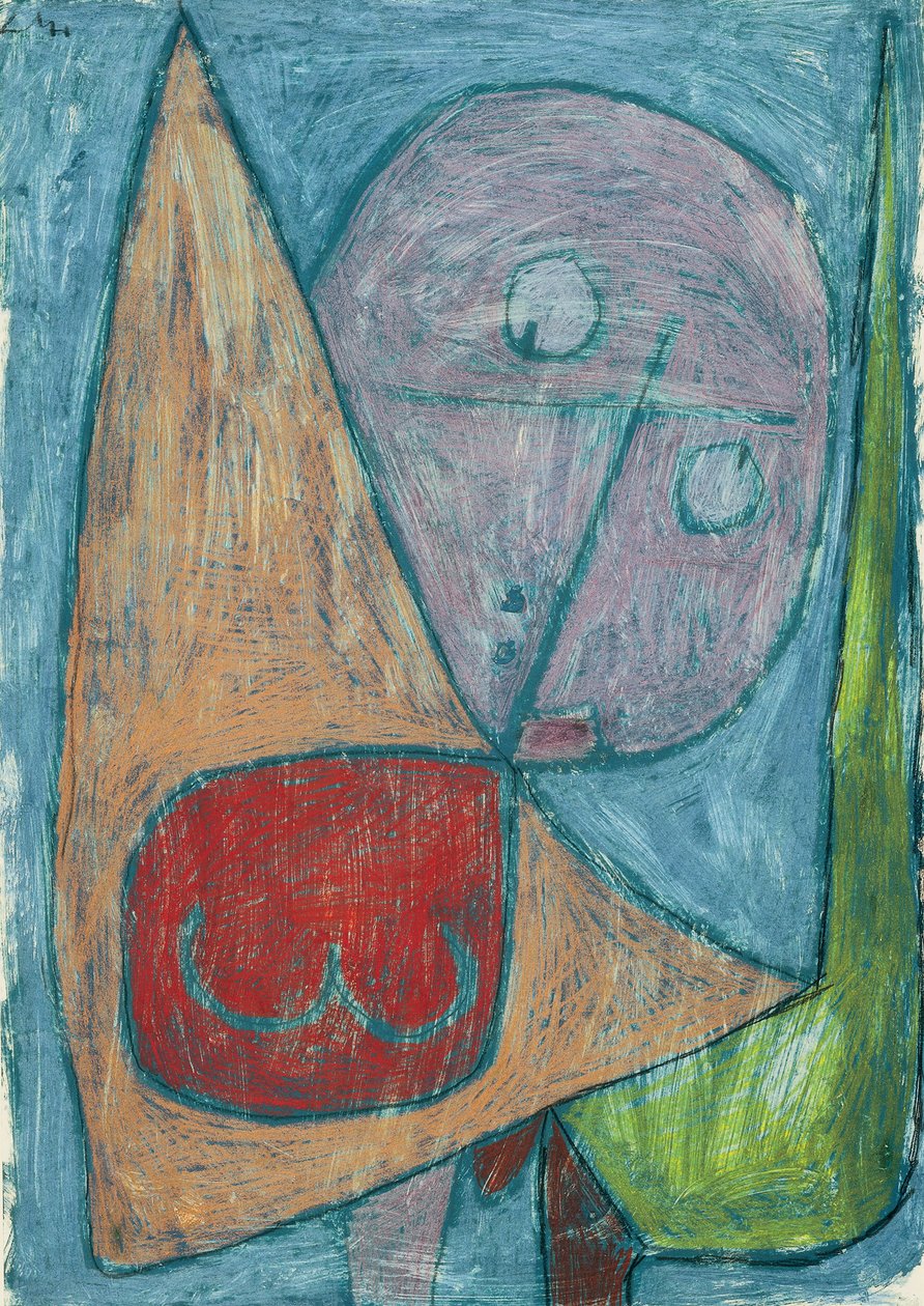 Anioł, nadal kobieta Anioł, nadal kobieta, 1939 autorstwa Paul Klee