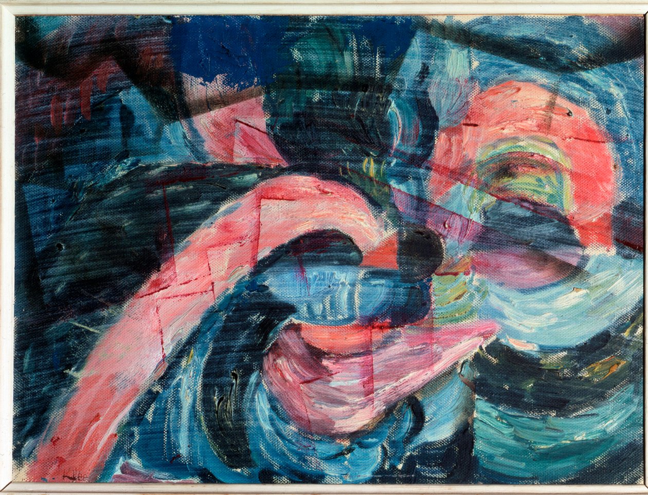 Dotarcie do brzegów strumienia i zbudowanie mostu - Malowanie autorstwa Paul Klee