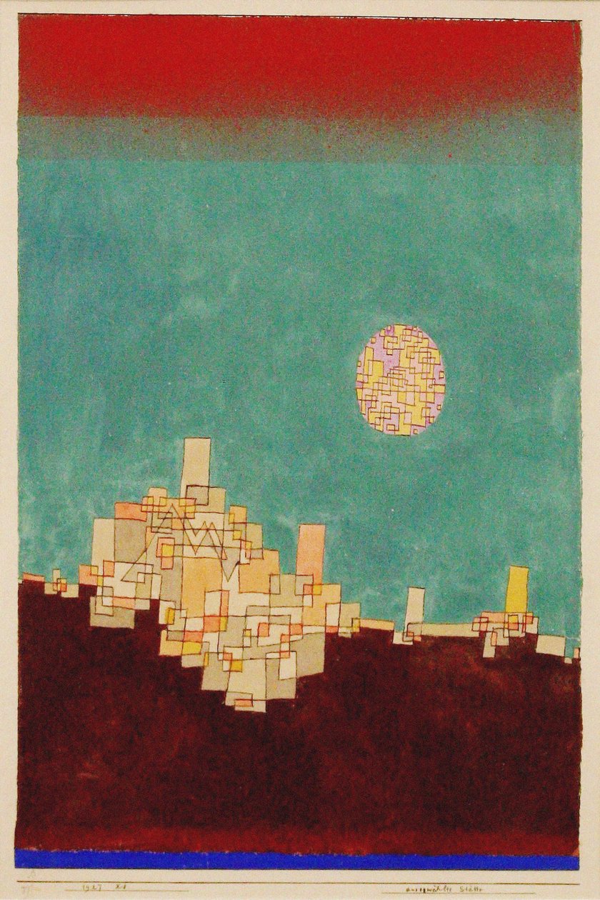 Wybrana strona autorstwa Paul Klee