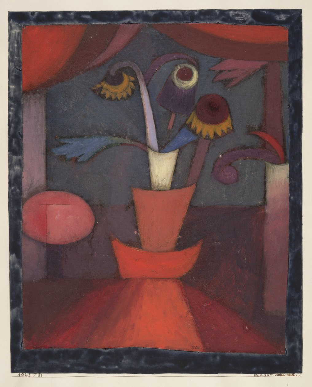 Jesienny kwiat autorstwa Paul Klee