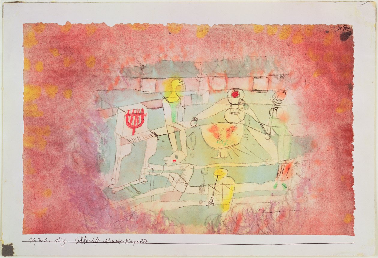 Zły zespół autorstwa Paul Klee