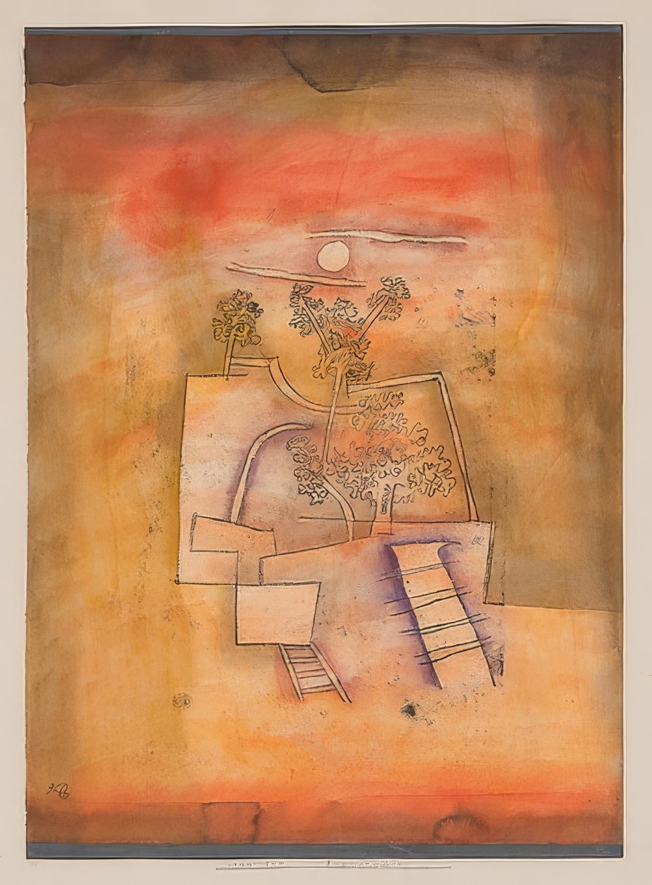 Kultura drzew. 1924 autorstwa Paul Klee