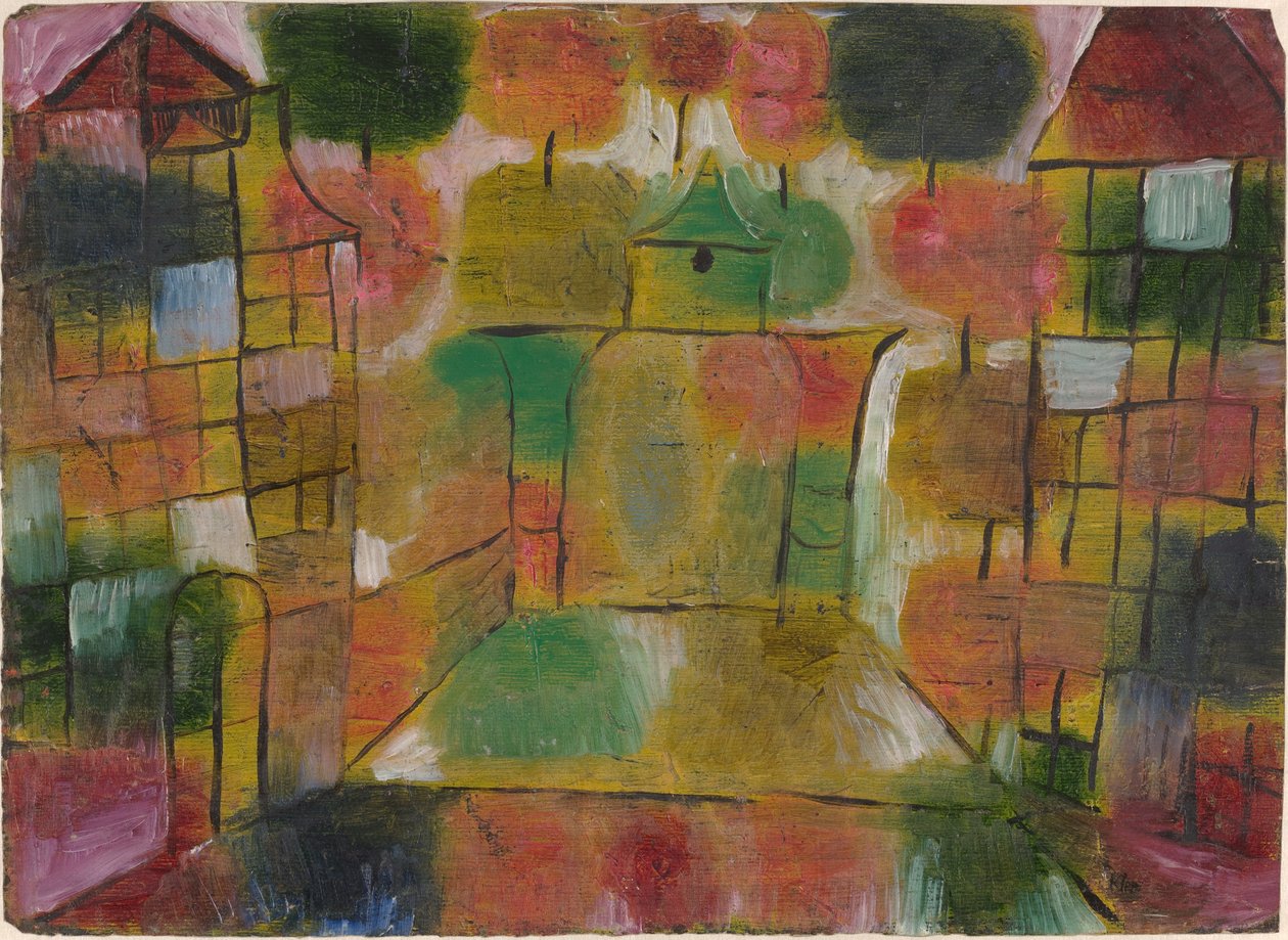 Drzewo i architektura — rytmy autorstwa Paul Klee