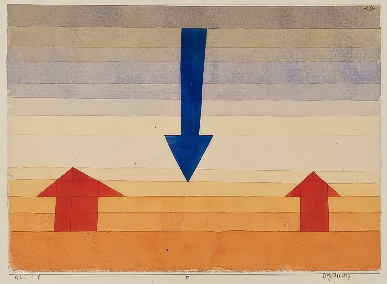 Powitanie. 1922 autorstwa Paul Klee