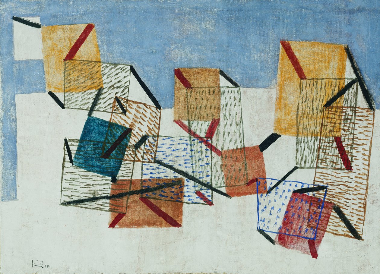 koje; Koena autorstwa Paul Klee