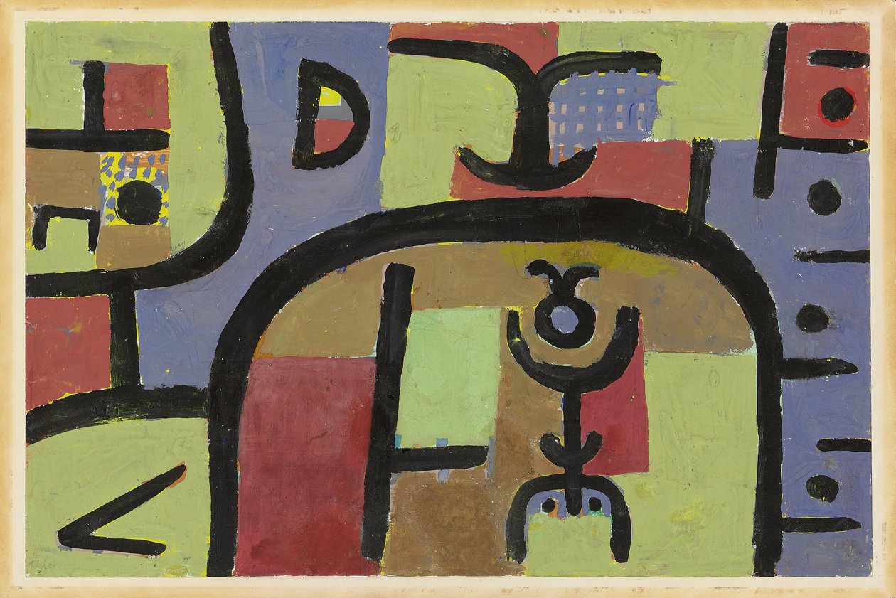 Oprócz małego człowieka; Również niektóre autorstwa Paul Klee