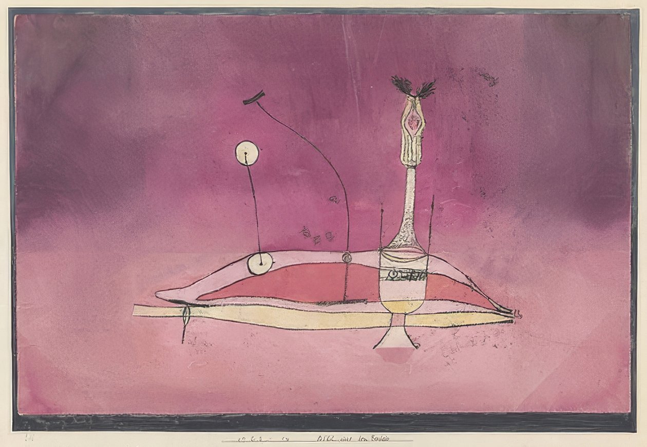 Obraz z buduaru. 1922, 14 autorstwa Paul Klee