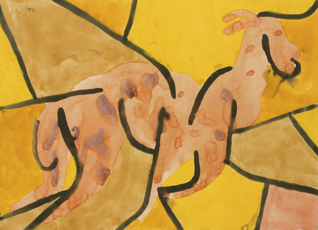 Kozioł Billy wybucha autorstwa Paul Klee