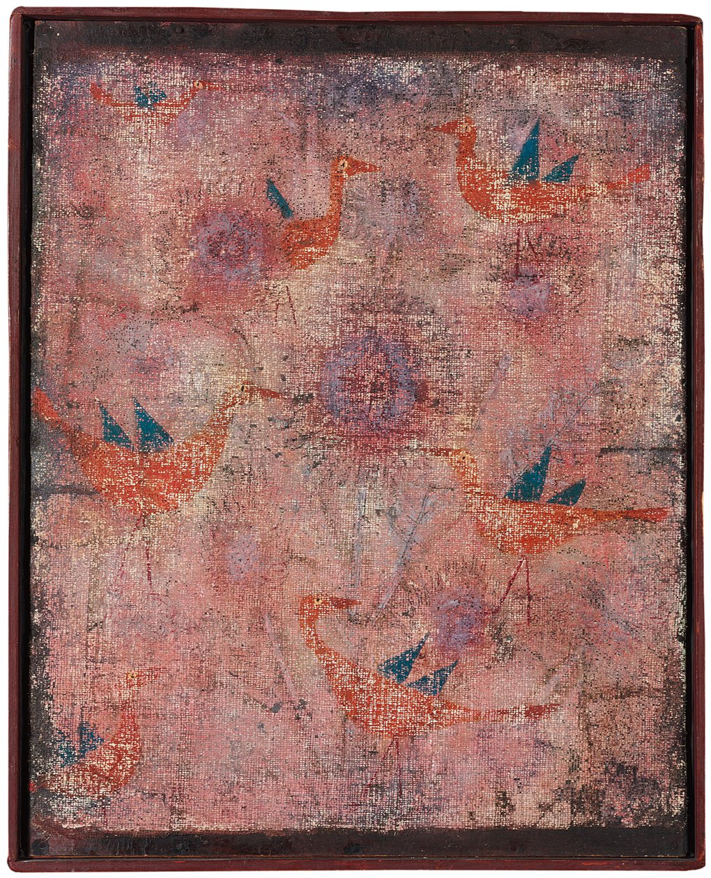 Niebieskoskrzydłe ptaki autorstwa Paul Klee
