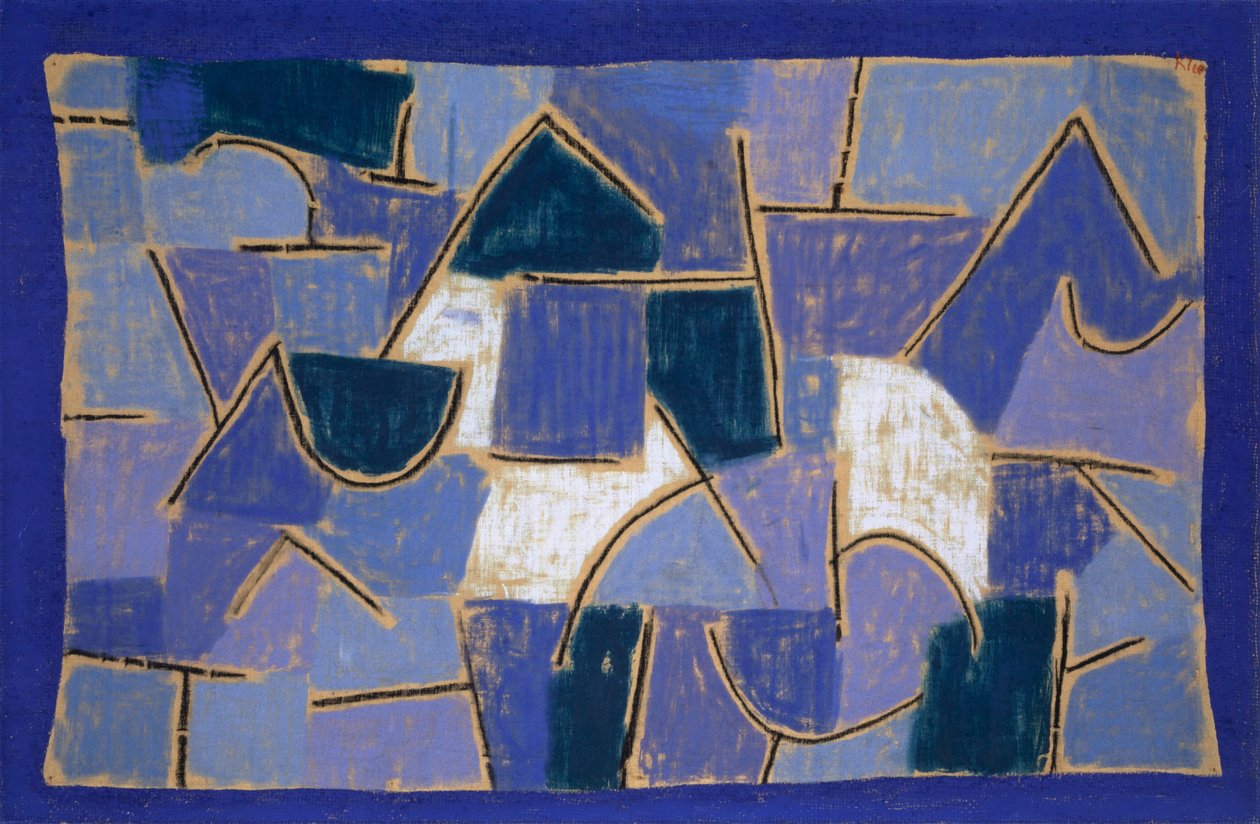 Niebieska noc autorstwa Paul Klee