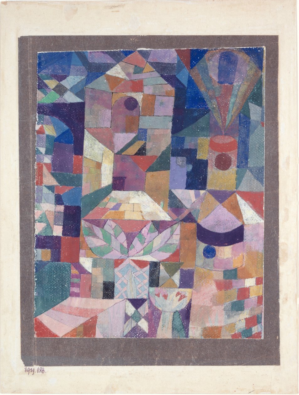 Ogród zamkowy, 1919. autorstwa Paul Klee