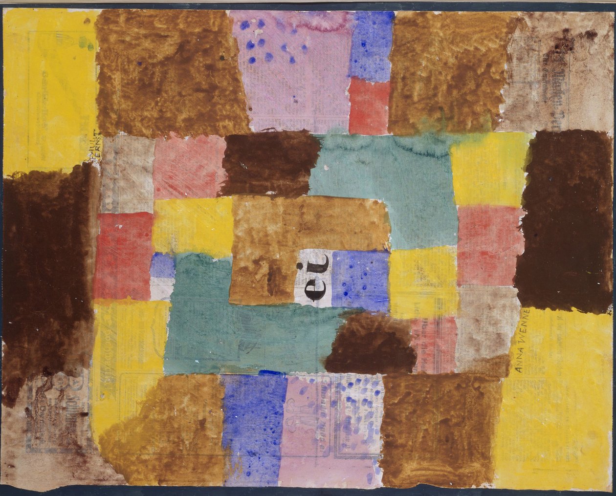 Pamięć odśrodkowa, 1923 autorstwa Paul Klee