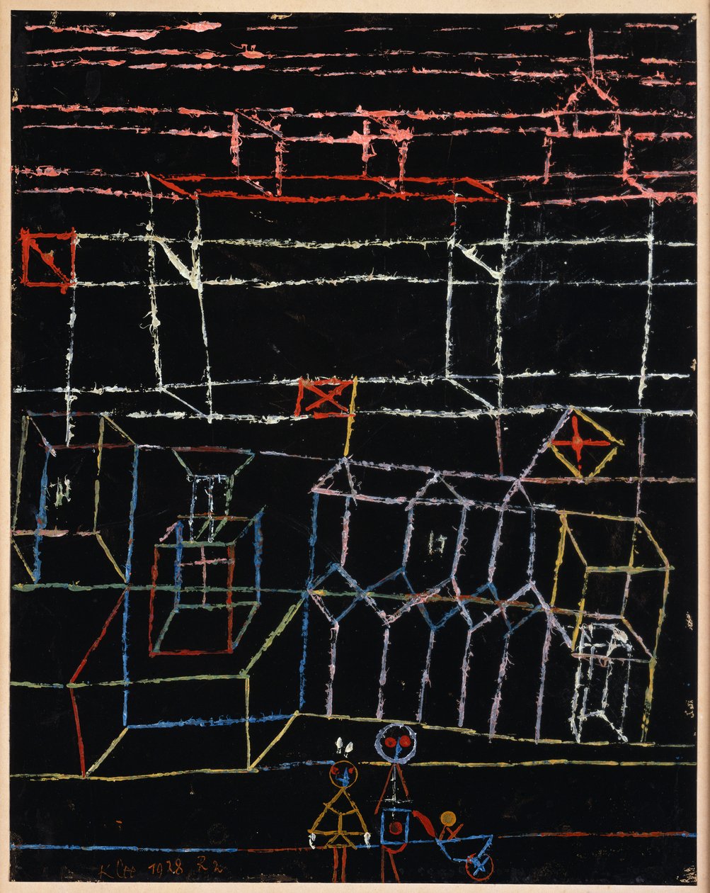 Dzieci Miasta autorstwa Paul Klee