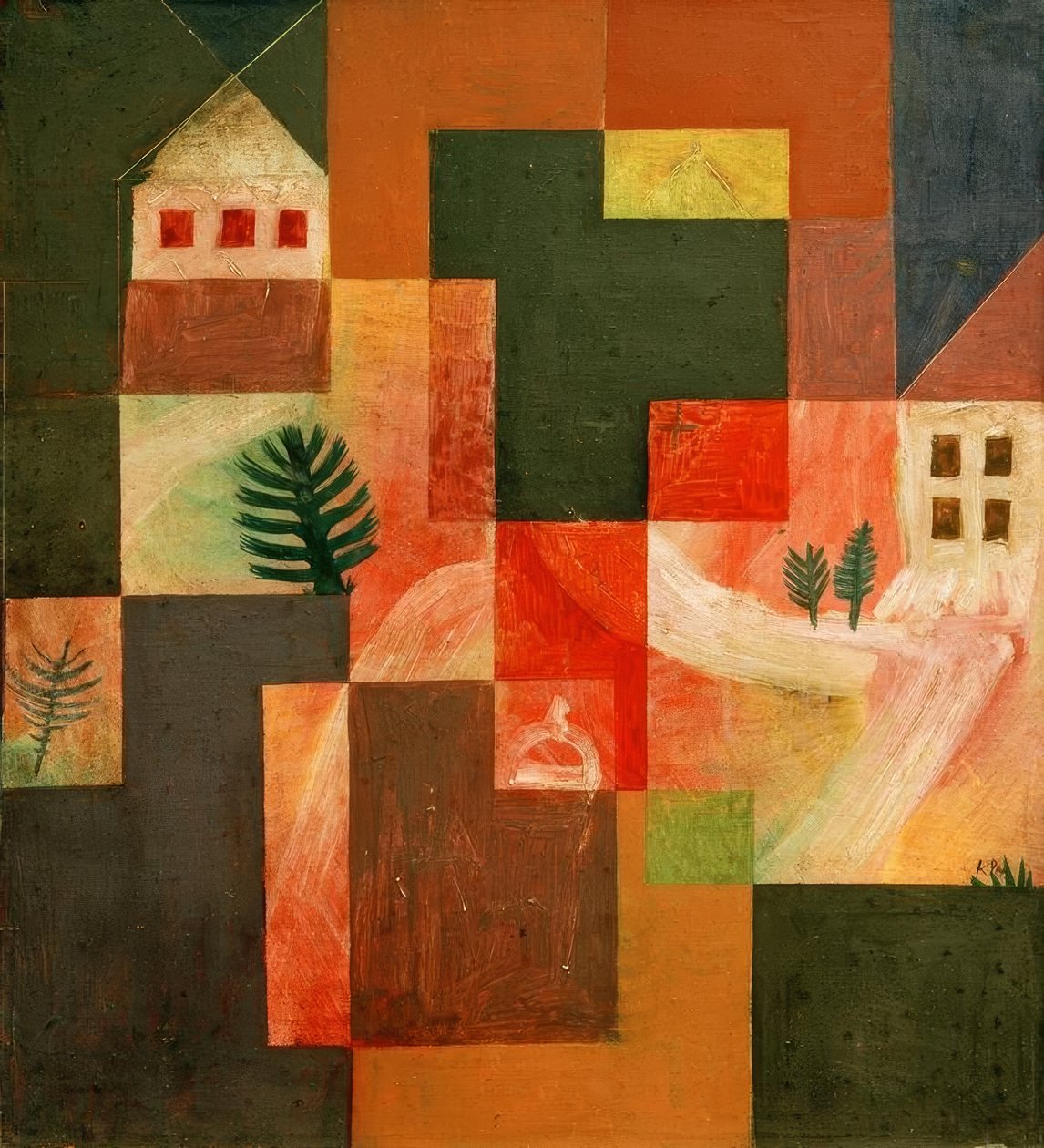 Chorał i krajobraz autorstwa Paul Klee