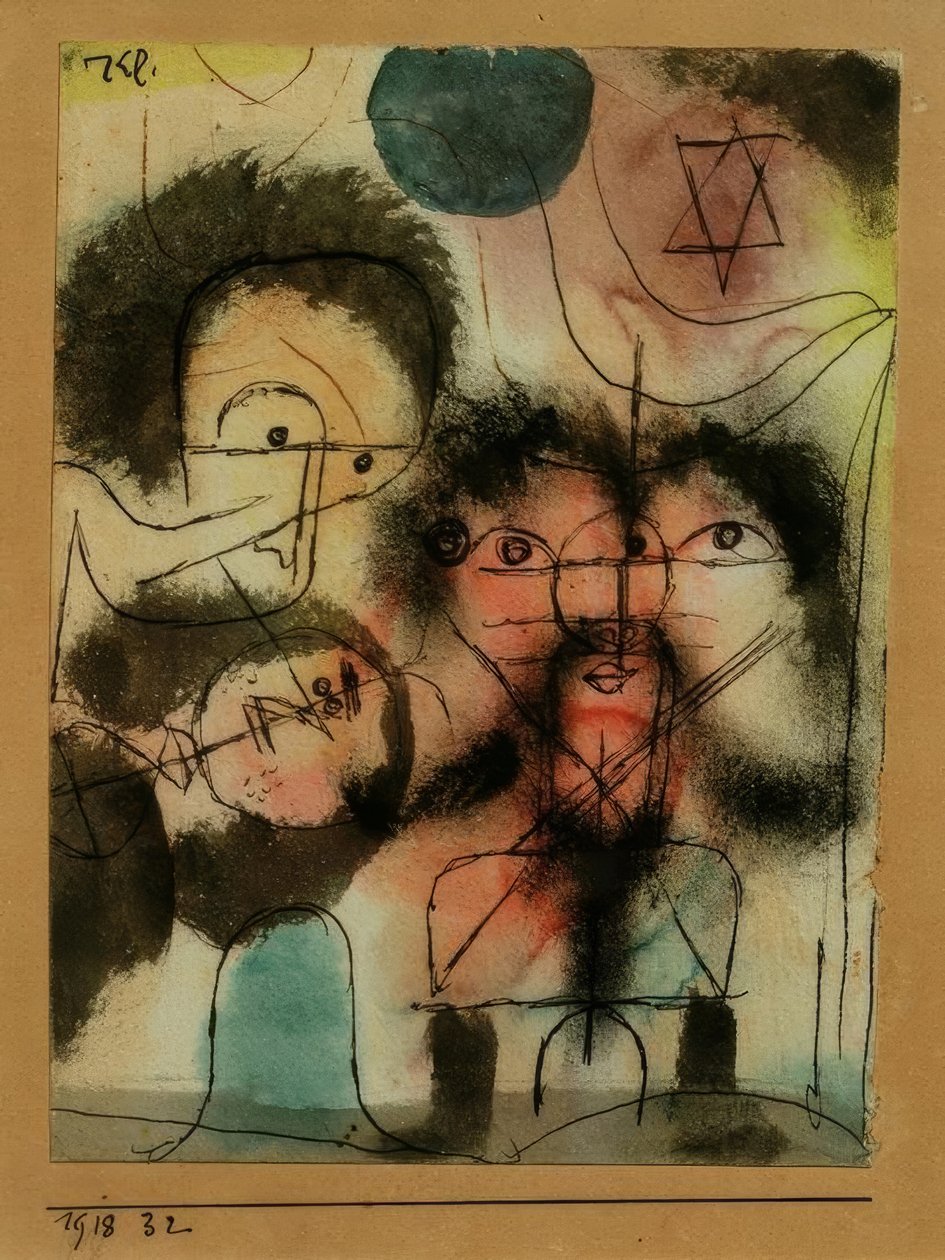 DAEMONEN autorstwa Paul Klee