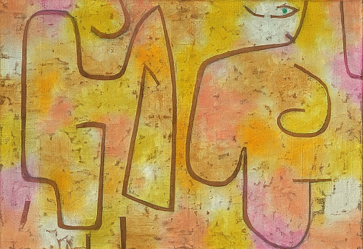 Pani i moda. 1938 autorstwa Paul Klee