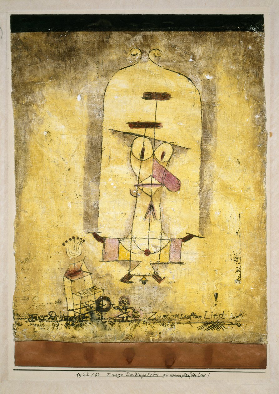 Dance You Monster do mojej miękkiej piosenki!, 1922. autorstwa Paul Klee