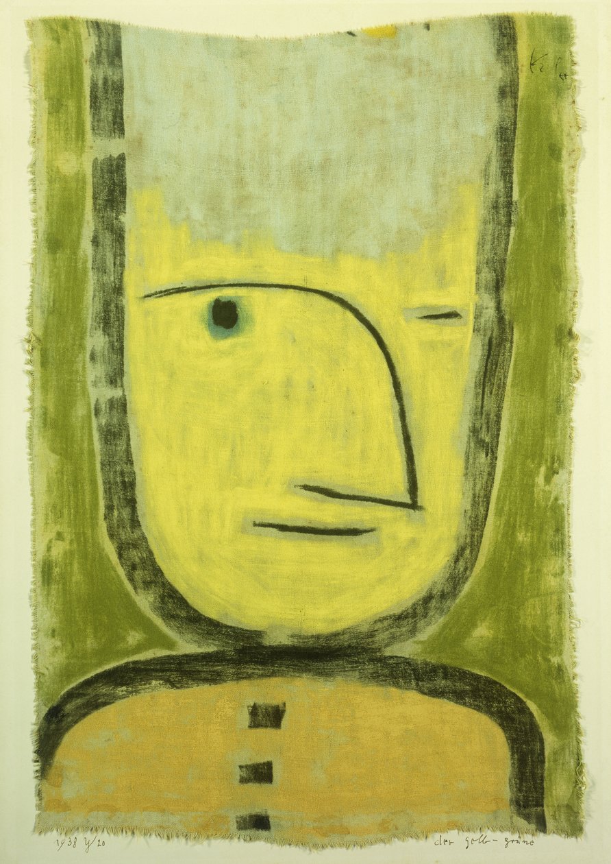 Żółto-zielony autorstwa Paul Klee