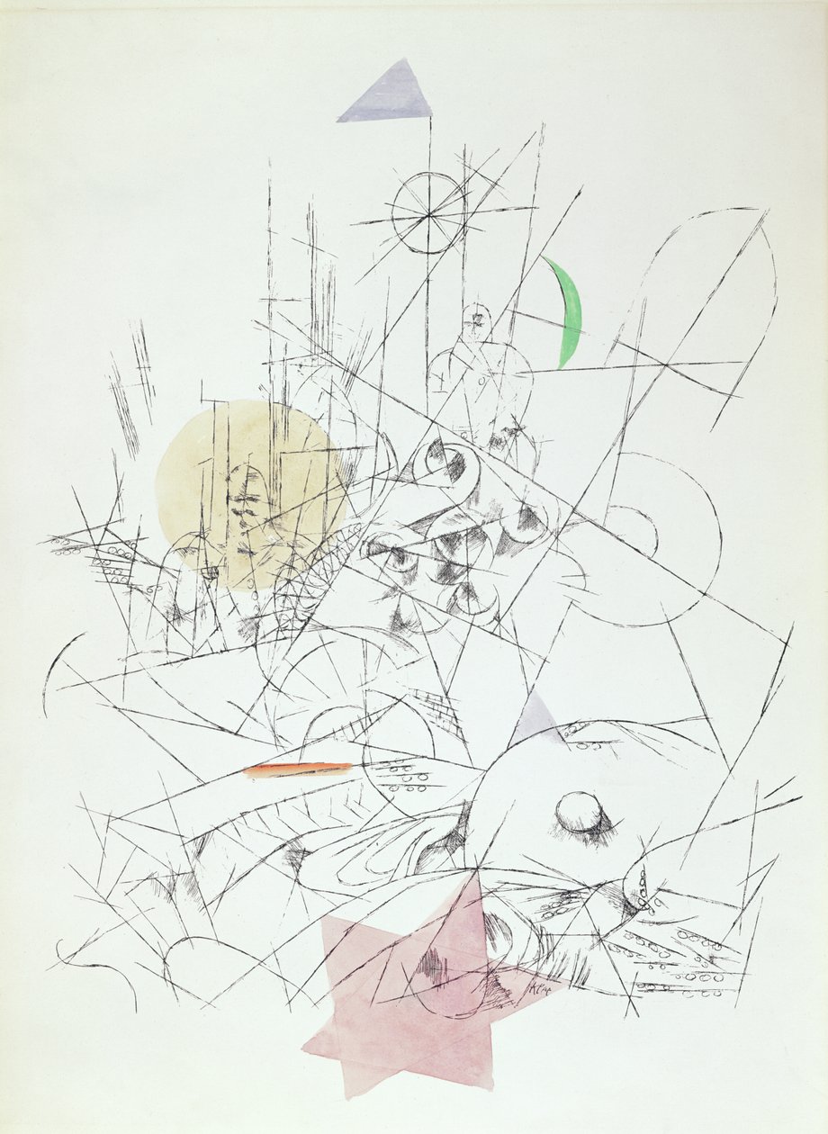 Zniszczenie i nadzieja autorstwa Paul Klee