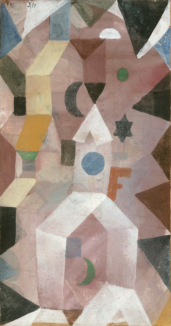 Kapelle Kapelle, 1917. autorstwa Paul Klee