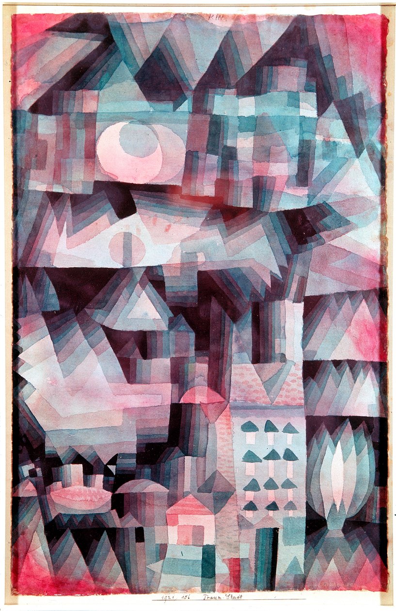 Miasto marzeń autorstwa Paul Klee