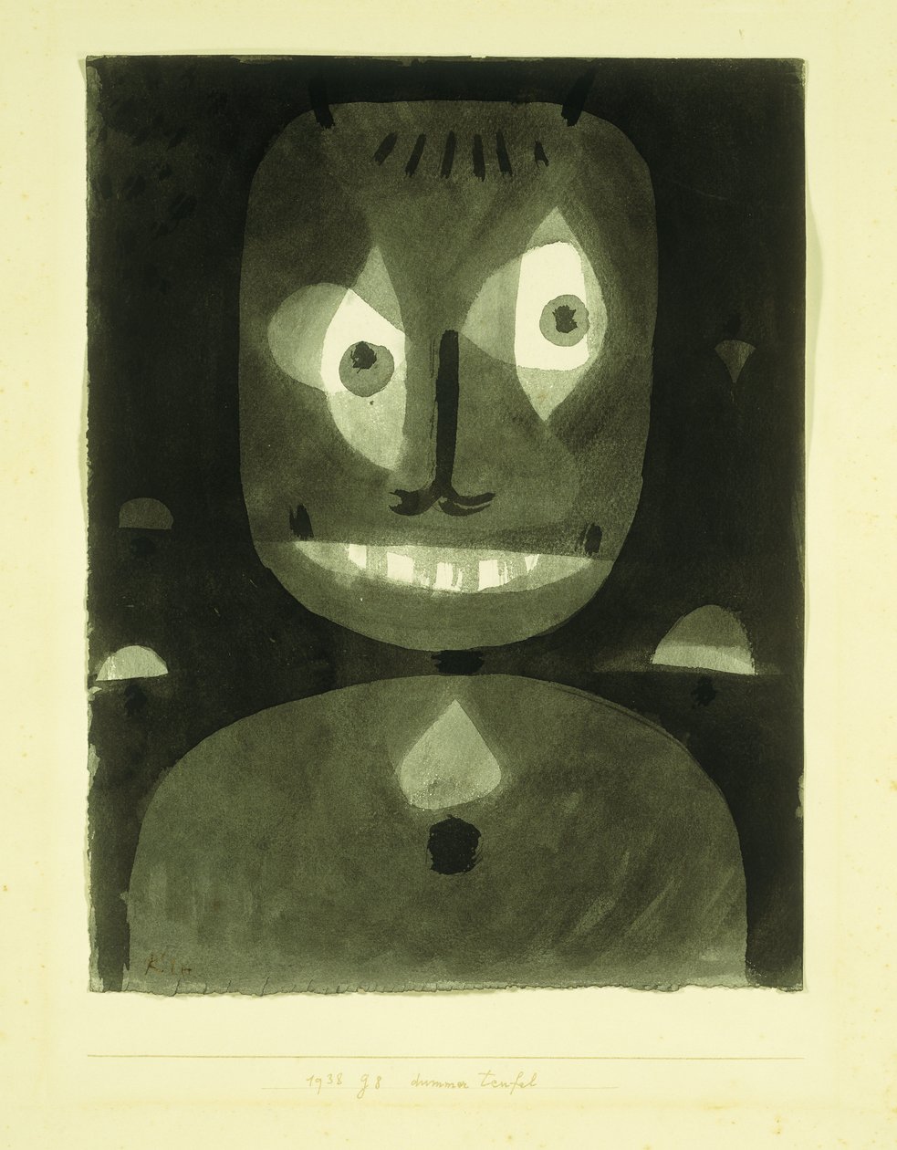 głupi diabeł autorstwa Paul Klee