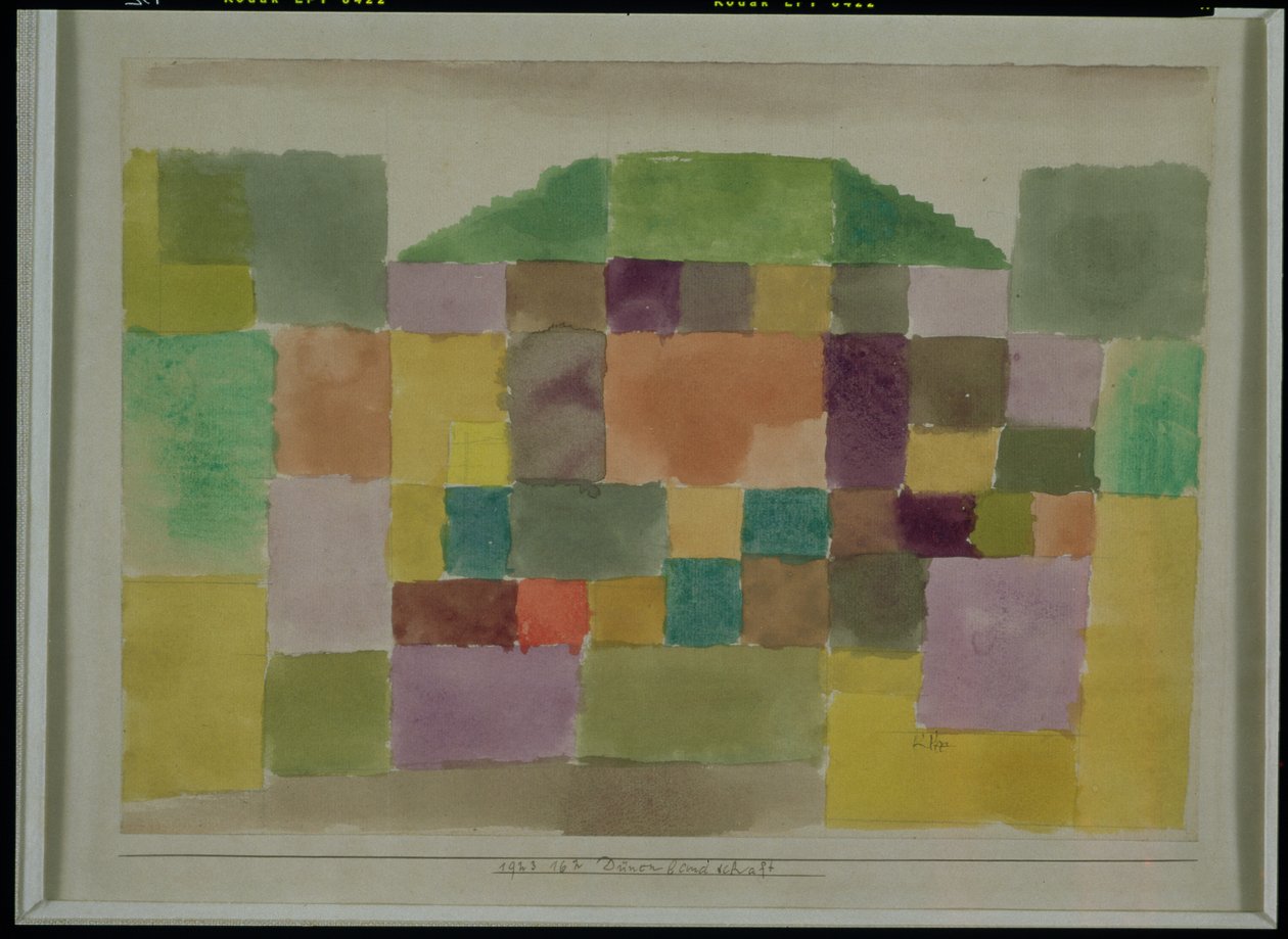 Wydmowy krajobraz autorstwa Paul Klee
