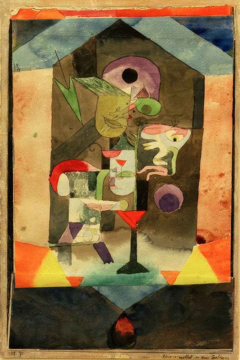 Obraz pamięciowy poczęcia autorstwa Paul Klee