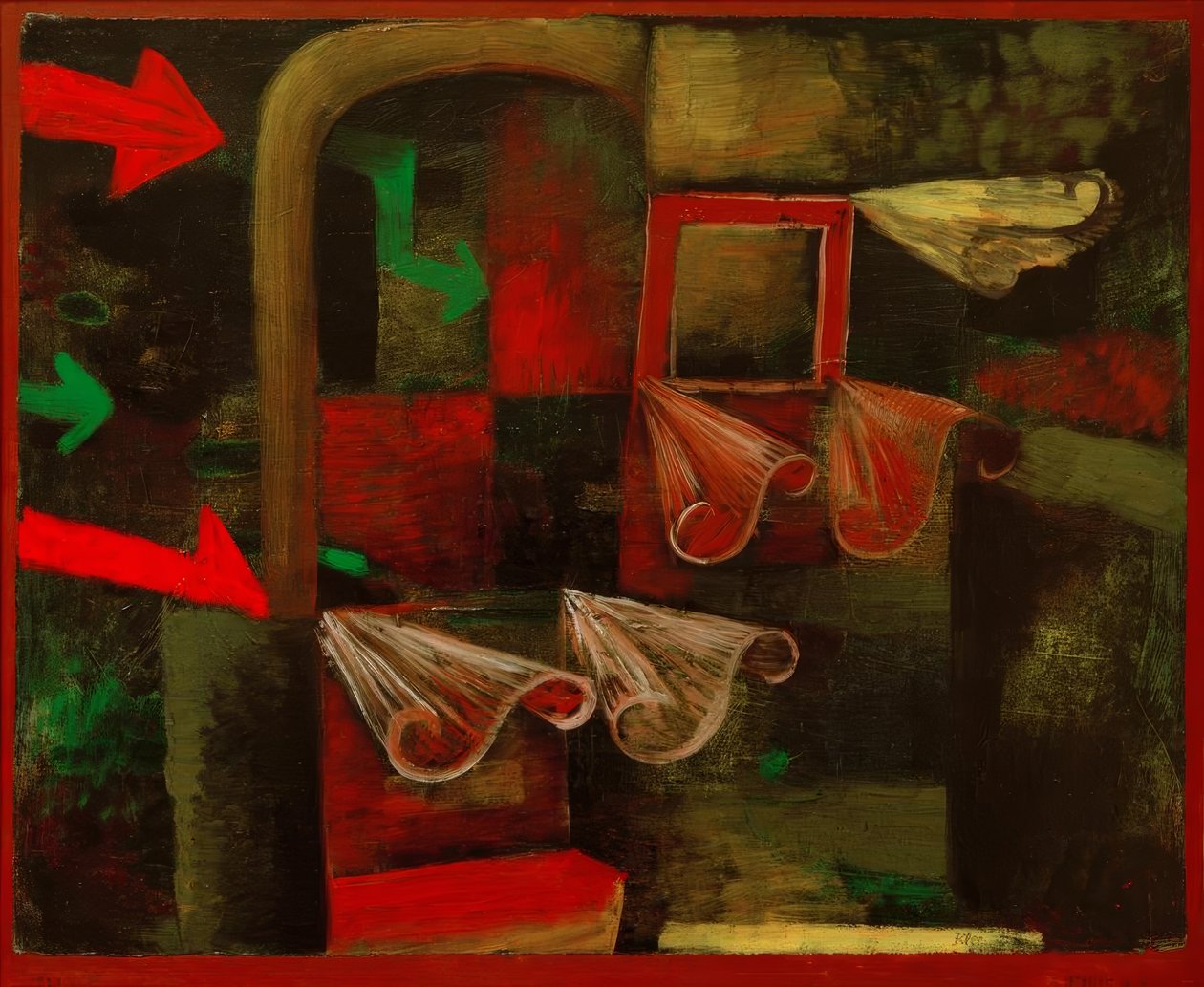 Ognisty Wiatr autorstwa Paul Klee