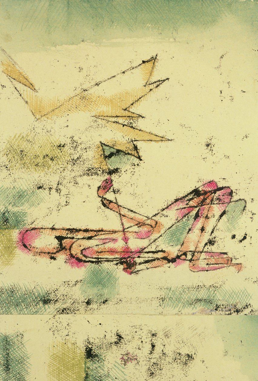 Błysk Błyskawicy autorstwa Paul Klee