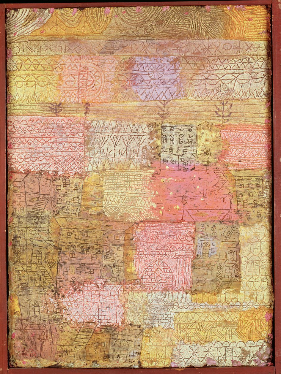 Florencka dzielnica mieszkaniowa autorstwa Paul Klee