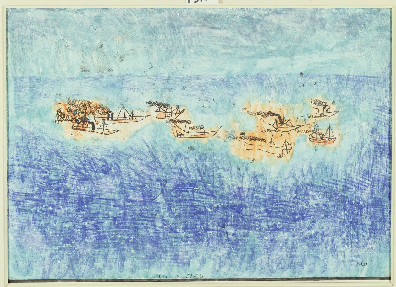 Flotylla autorstwa Paul Klee